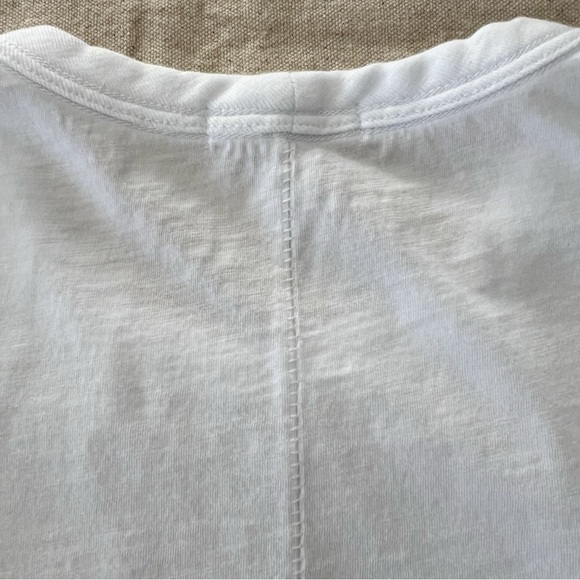 Rag & Bone The Slub Tee in White Size Large - Picture 5 of 8